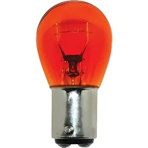 FOCO 12V 16/8W BA15D AMBAR Caja con 10 piezas