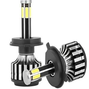 FOCOS HID CON 6 LEDS 9007 ALTA Y BAJA
