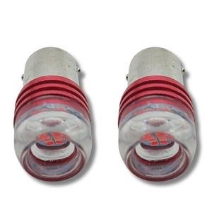 FOCOS 1034 DE 3 LEDS CON CUBIERTA ACRÍLICA ROJA