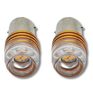 FOCO 1141 DE 3 LEDS CON CAPUCHA Y FLASH AMARILLO