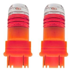 FOCOS 3157 DE 3 LEDS CON CUBIERTA ACRÍLICA Y FUNCIÓN DE FLASH ROJO.