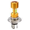 FOCO LED ALUMINIO P/ MOTOCICLETA PREMIUM IR0136 BA20D 10-85V 12W 1020LM