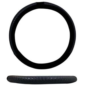 FUNDA PARA VOLANTE MEDIANA DE 38 CM DE COLOR NEGRO. (PIEZA)