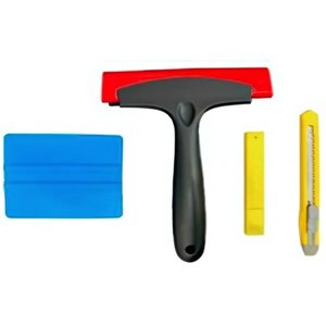 KIT PARA COLOCAR PELICULA ANTI ASALTO 4 PIEZAS DE PP