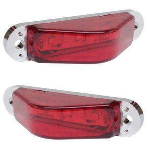 LATERAL DIRECCIONAL CON 6 LEDS DE TRIANGULO ROJO.