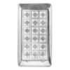 PLAFÓN INTERIOR CON 2 FUNCIONES DE 18 LEDS CON LUZ BLANCA.