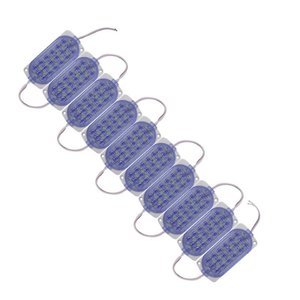 TIRA TIPO CHIP CON 18 LEDS 3528 AZUL