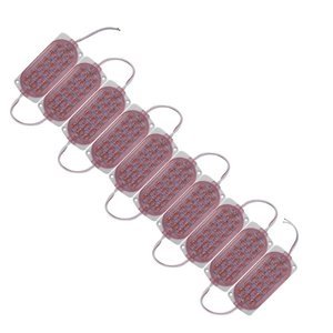 TIRA TIPO CHIP CON 18 LEDS 3528 ROJO
