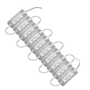 TIRA TIPO CHIP CON 3 LEDS 3528 BLANCO