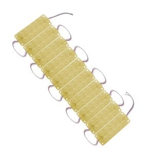TIRA TIPO CHIP ENCAPSULADO CON 10 LEDS AMARILLO