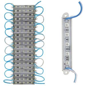TIRA TIPO CHIP CON 5 LEDS 5050 CADA UNO AZUL.