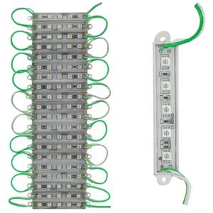 TIRA TIPO CHIP CON 5 LEDS 5050 CADA UNO VERDE.