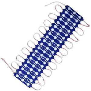 Tira tipo chip con 3 leds tipo encapsulado color azul