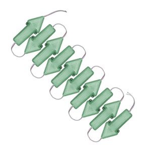 TIRA TIPO FLECHA CON 18 LEDS VERDE