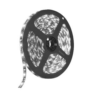 ROLLO LED 3528 DE 5M CON 60 LEDS/M FONDO NEGRO BLANCO