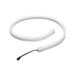 TIRA DE LEDS FLEXIBLE EN MANGUERA DE GEL DE 30 CM BICOLOR BLANCA/AMBAR.