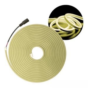 MANGUERA DE LED FLEXIBLE COLOR BLANCO CÁLIDO CON 4 ADAPTADORES, 5 METROs