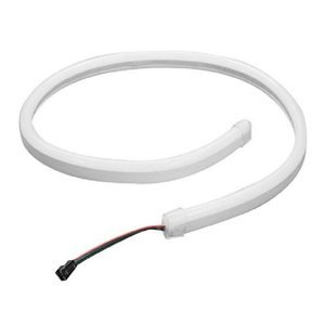 TIRA DE LEDS FLEXIBLE EN MANGUERA DE GEL DE 60 CM BLANCO/AMBAR