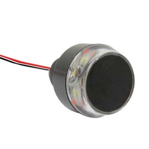 LUZ DIRECCIONAL PARA MANUBRIO DE MOTO C/12 LEDS BICOLOR ROJA Y AMBAR
