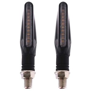 LUZ DIRECCIONAL PARA MOTO CON 11 LEDS AZUL.