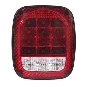 PLAFÓN CUADRADO PARA CAMIÓN CON19 LEDS MULTIFUNCIONES.