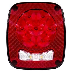 PLAFÓN CUADRADO PARA CAMIÓN CON 38 LEDS MULTIFUNCIONES.