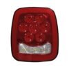 PLAFON CUADRADO  PARA CAMIÓN  CON OJO DE ANGEL TIPO GEL, 9 LEDS Y FUNCIONES. (ALTA, BAJA Y ESTROBO)