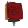 PLAFÓN CUADRADO 35 LEDS C/ OJO DE ANGEL TIPO GEL DOBLE CARA AMBAR/ROJO. IZQUIERDA. (ALTA, BAJA Y EST