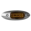 PLAFON OVALADO 12 LEDS C/ESTROBO ÁMBAR