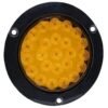 PLAFÓN REDONDO C/24 LEDS C/FUNC ABRIR/CERRAR, ALTA, BAJA Y ESTROBO, ÁMBAR