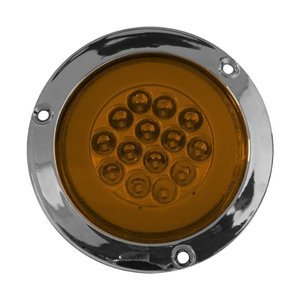 PLAFÓN REDONDO 14 LEDS C/ OJO DE ÁNGEL TIPO GEL ÁMBAR