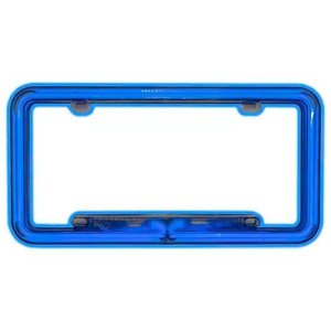 PORTAPLACA DE LUZ NEÓN AZUL.