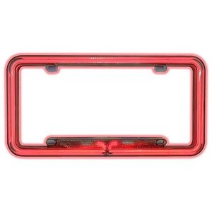 PORTAPLACA DE LUZ NEÓN AZUL BLANCO MORADO ROJO.