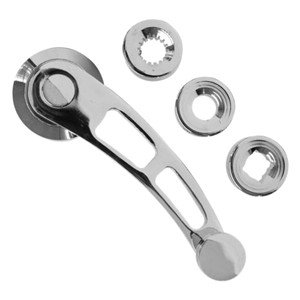 MANIJA PARA ELEVAR VIDRIO CROMADA UNIVERSAL