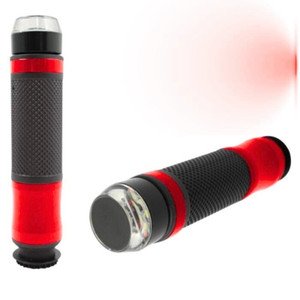 PUÑO PARA MANUBRIO GOMA  CON LUZ Y DIRECCIONAL (PAR)