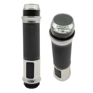 PUÑO PARA MANUBRIO COMBINADO CON PUNTOS CON LUZ  Y DIRECCIONAL (PAR)