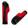 PUÑO PARA MANUBRIO CUBIERTA DE HULE ROJO/NEGRO