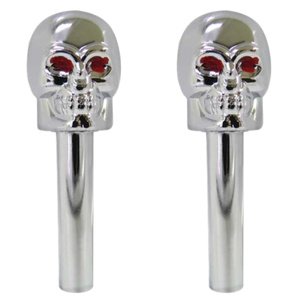 SEGURO DE PUERTA CROMO DE CALAVERA