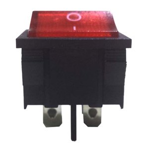 SW-107R SWITCH TECLA SEMI CUADRADO MED. DE 2.1x2.4 cm ROJO.
