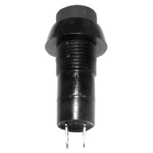 SWITCH TIPO BOTON NEGRO PUSH GRANDE DE 1.8x3.4 cm