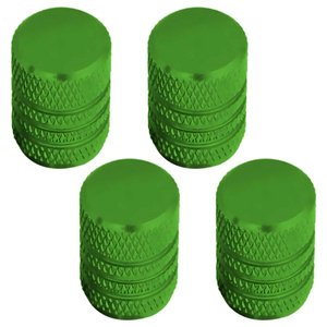 TAPON DE VALVULA CILINDRICO 4 PZAS. VERDE