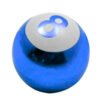 TAPON DE VALVULA BOLA 8 4 PZAS AZUL