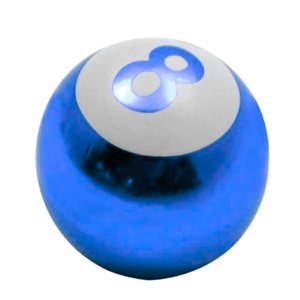 TAPON DE VALVULA BOLA 8 4 PZAS AZUL