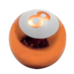 TA-VAB8O TAPON DE VALVULA BOLA 8 4 PZAS NARANJA