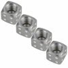 TAPON DE VALVULA DADO 4 PZAS. PLATA