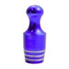 TAPON DE VALVULA PINO DE BOLICHE 4 PZAS. MORADO