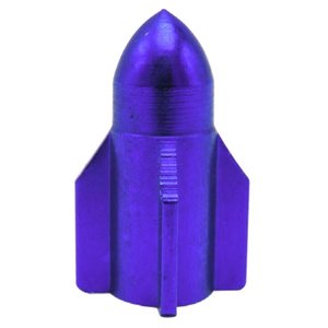 TAPON DE VALVULA COHETE 4 PZAS. MORADO