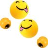 TAPON DE VALVULA EMOJI LENGUA 4 PZAS