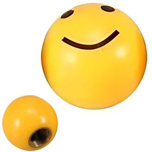 TAPON DE VALVULA EMOJI SONRISA 4 PZAS