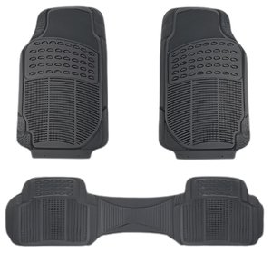 TAPETE DE VINIL 3 PIEZAS 3.2KG NEGRO